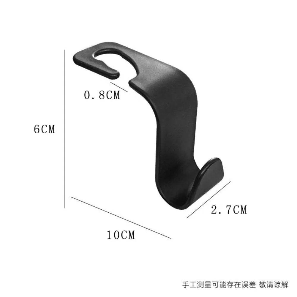 Car Seat Headrest Hooks – Universal Auto Storage Hanger Car Headrest Hook Qme