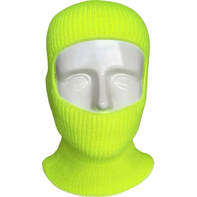 Knitted Full Face Balaclava – Warm Thermal Winter Ski Mask Winter Ski Balaclava Qme