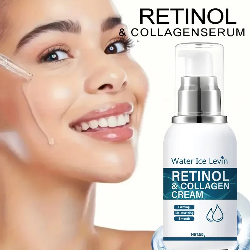 Retinol Collagen Face Cream – Deep Moisturizing & Firming 50g Facial Moisturizer Cream Qme