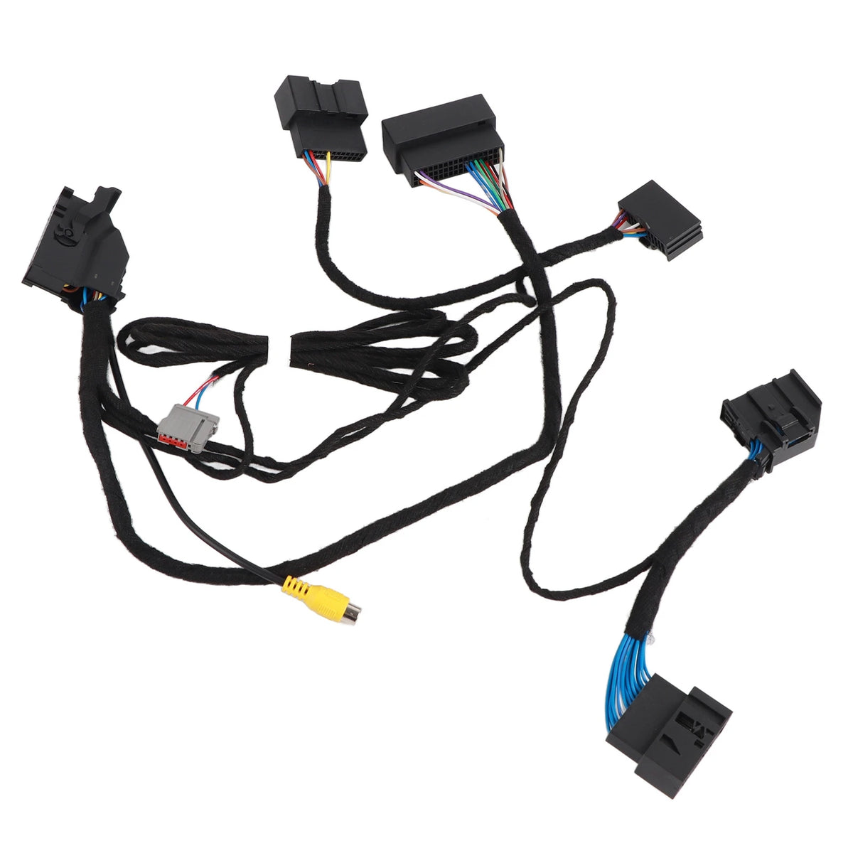 Ford SYNC 1 to SYNC 3 PNP Harness HC3Z 19A387 B – 4in to 8in Automotive Wiring Harness Qst black