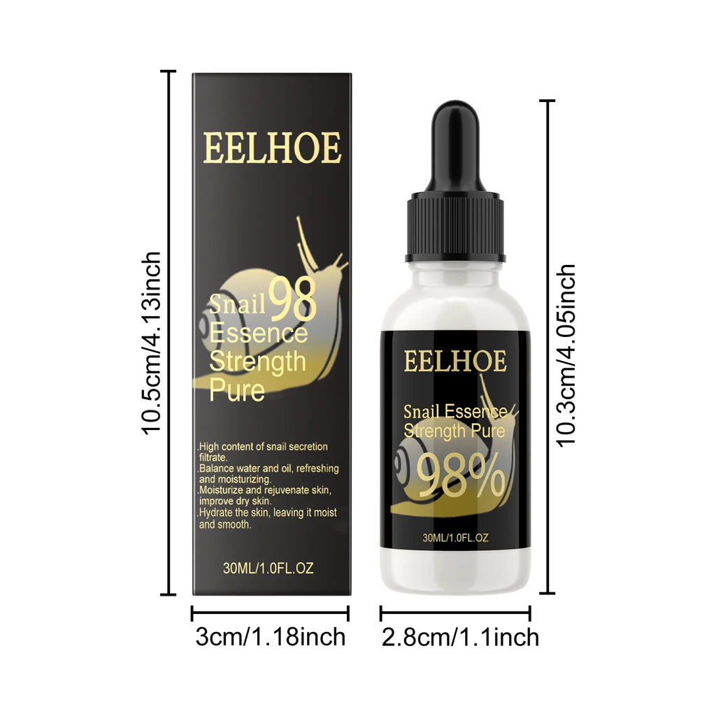 Snail Essence Serum – Moisturizing, Pore-Refining & Firming Facial Essence Serum Qme