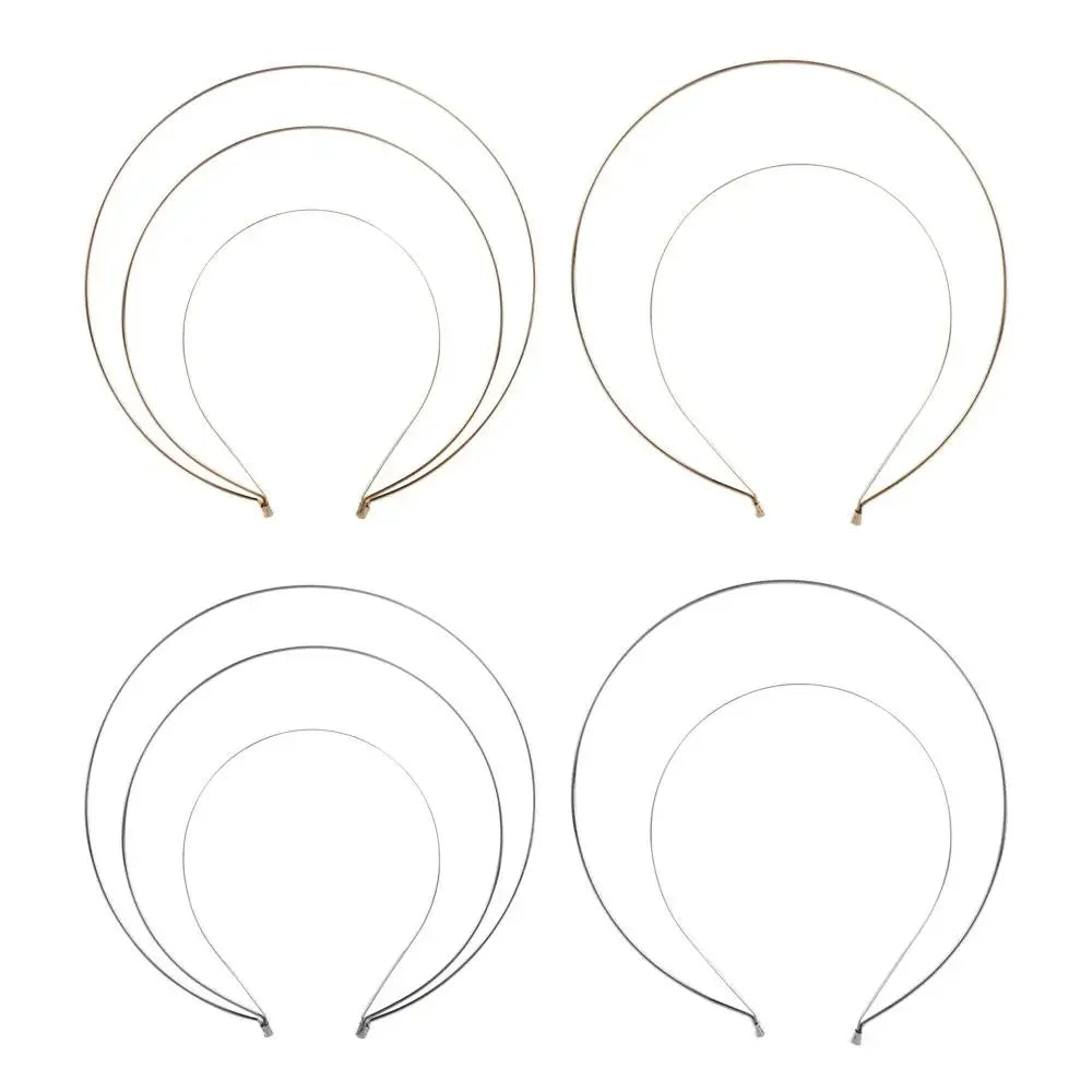 Multi-Layer Non-Slip Goddess Metal Headband | Thin Hair Hoop Metal Headband Qme