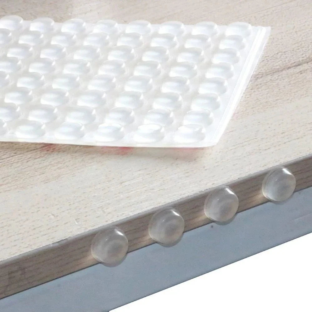 Silicone Rubber Damper Buffer Pads | Clear Self-Adhesive Bumpers Furniture Bumper Pads Qme