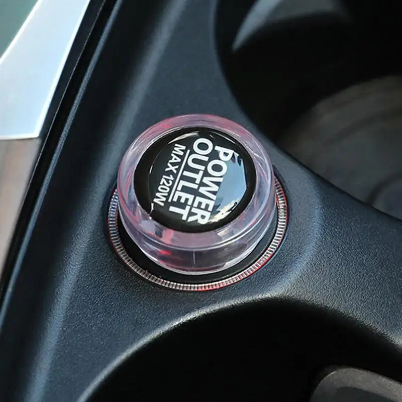 Car 12V Socket Dustproof Cover Cap – Fits Cars, SUVs & Boats Socket Dust Cover Qst