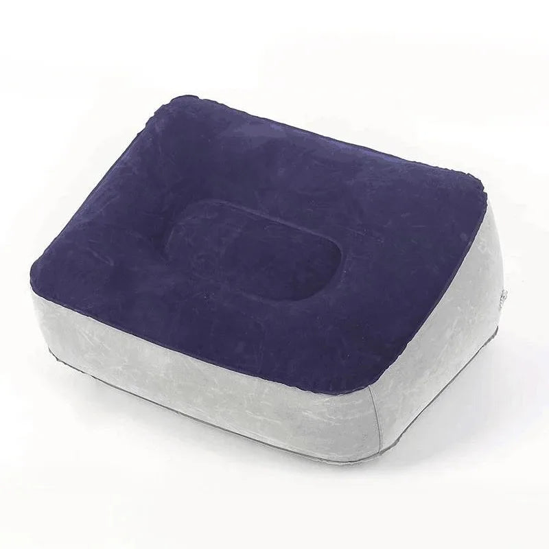 Inflatable Footrest Pillow – Travel & Office Air Cushion Inflatable Footrest Cushion Qme