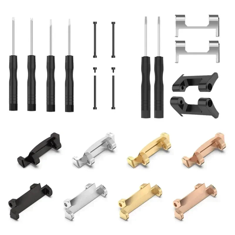 Amazfit T-Rex 3 Metal Watch Strap Connector Adapter + Tool Watch Strap Adapter Qme