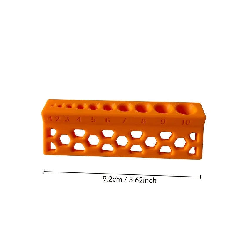 10-Hole PVC Pipe Drilling Guide – Drill Bit Alignment Fixture Drill Guide Fixture Qme