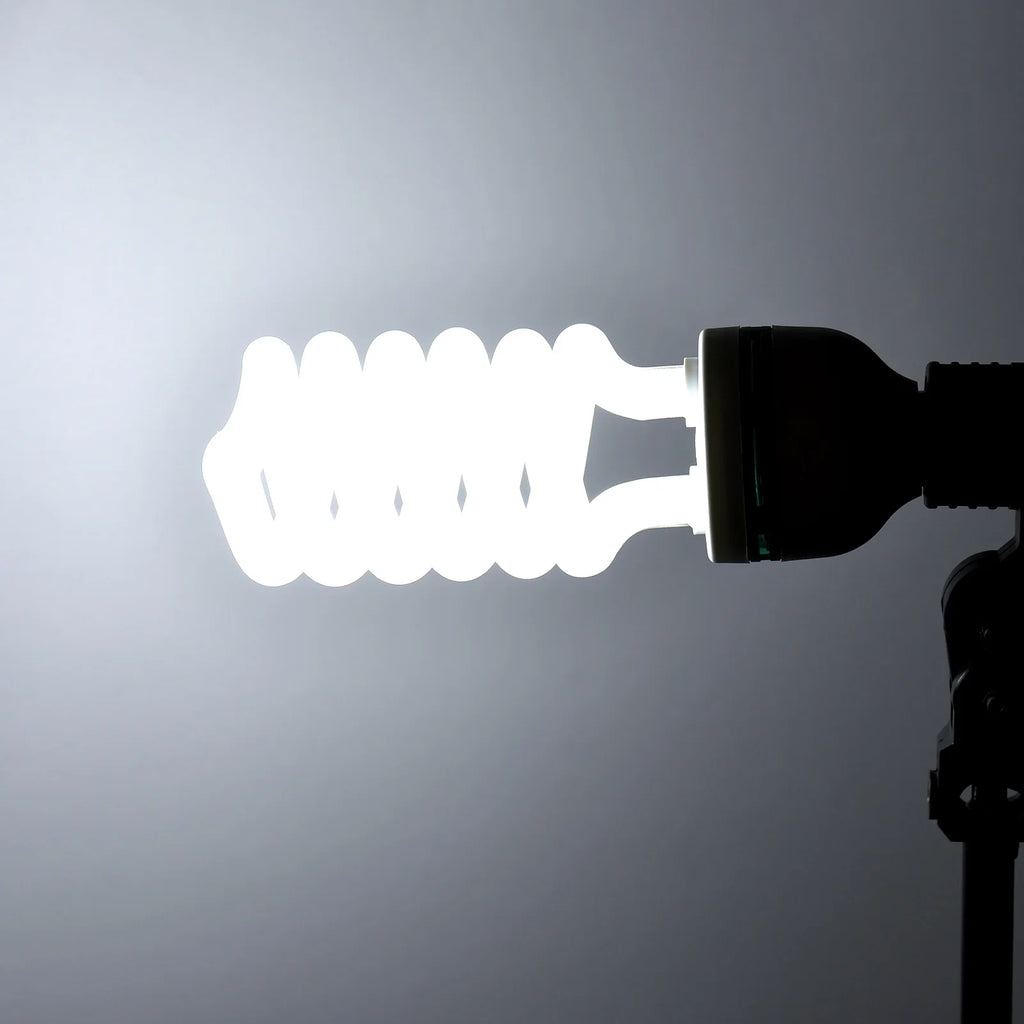 Andoer 135W 5500K Daylight Spiral Bulb E27 – Studio Lighting Studio Light Bulb Qst