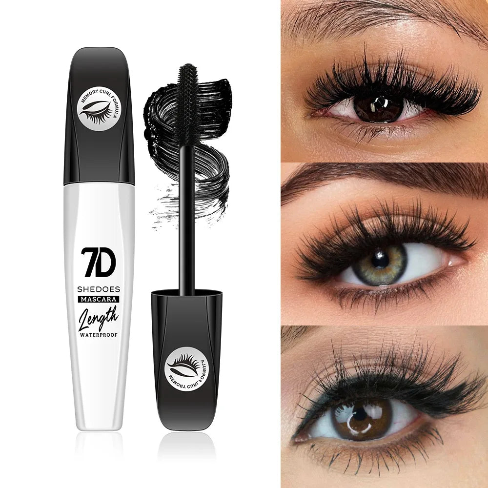 7D Waterproof Mascara – Smudge-Proof, Volumizing & Long-Lasting Mascara Qme
