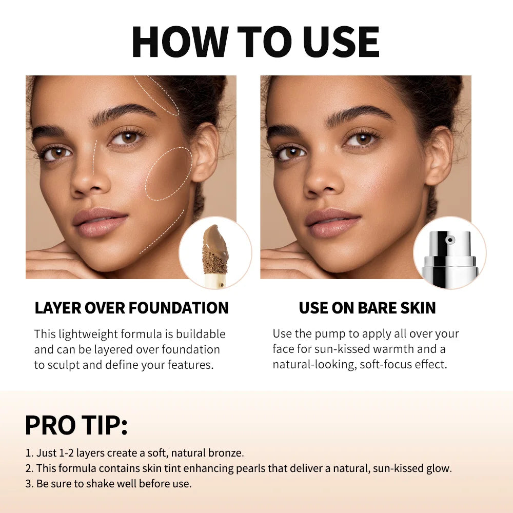 Multicolor Contouring Concealer Liquid Essence with Brush Liquid Concealer Qst