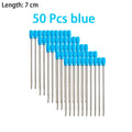 Ballpoint Pen Refills 0.7mm Medium Tip – Blue & Black Ink Pen Refills Qme 7cm-50 blue