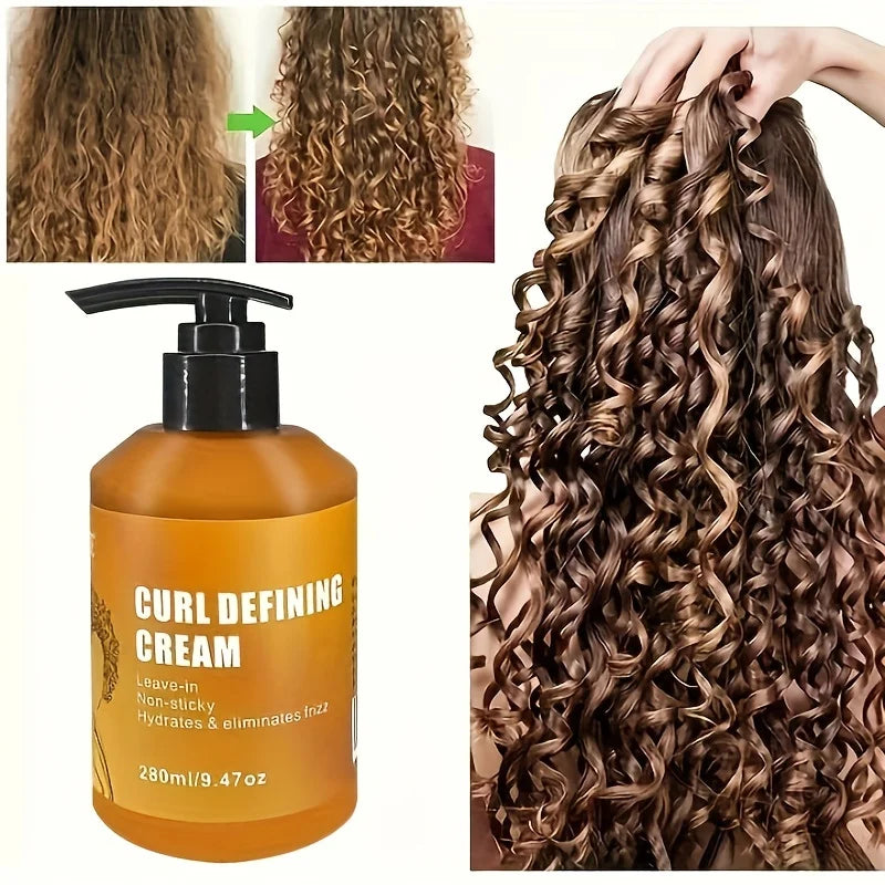 GZE Curl Defining Cream with Argan Oil for Curly Hair Curl Defining Cream Qme