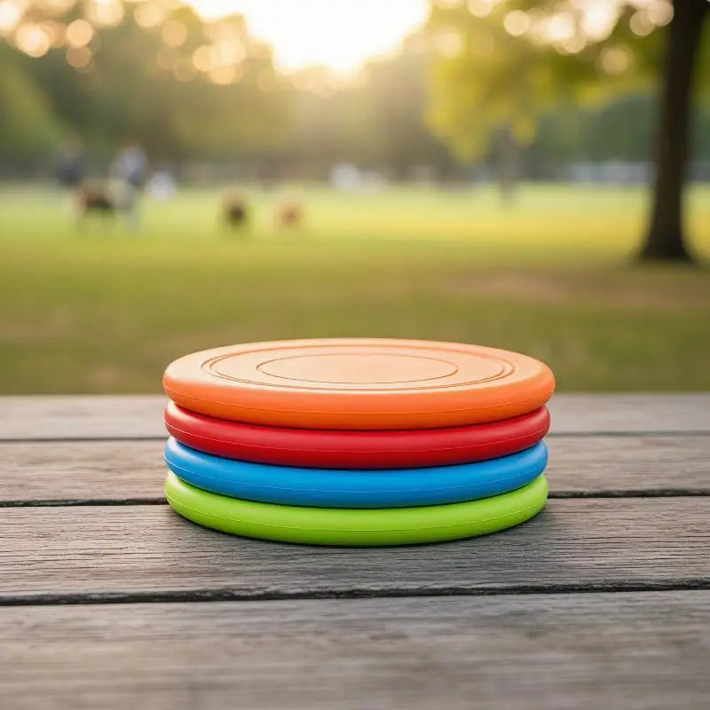 Interactive Silicone Flying Disc Toy for Dogs & Cats Pet Flying Disc Toy Qme