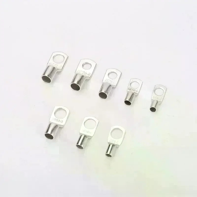 Tinned Copper Cable Lug Battery Terminal Kit 60pcs Cable Lug Terminal Kit Qme