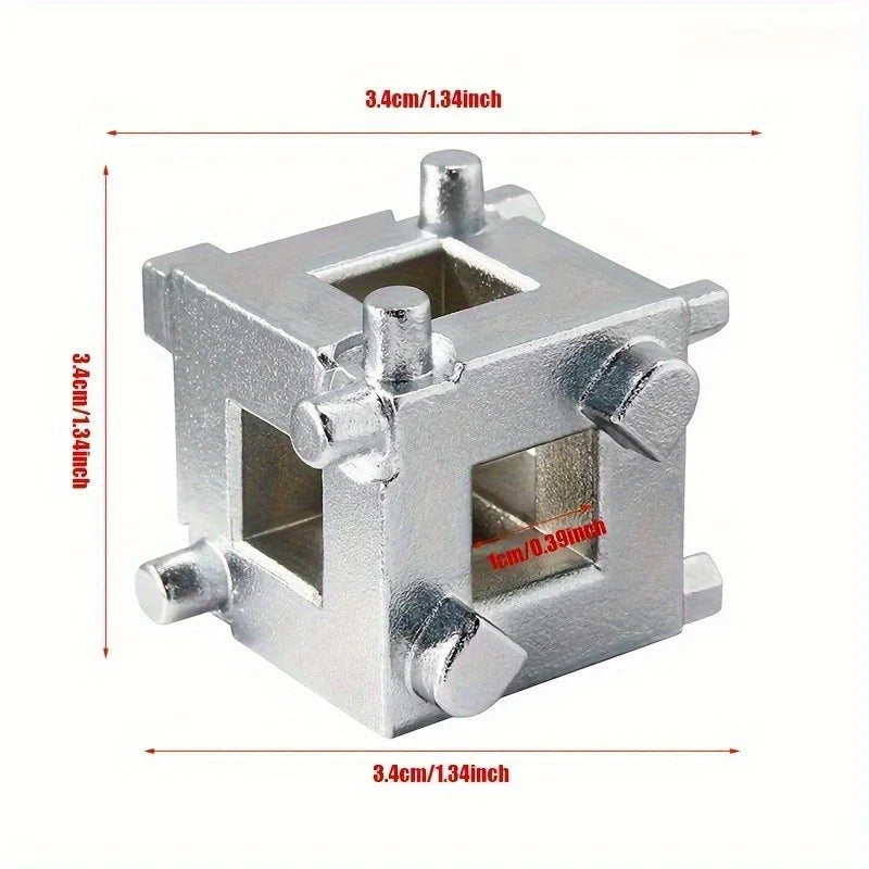 Rear Disc Brake Caliper Piston Wind-Back Tool Set Brake Caliper Tool Qme