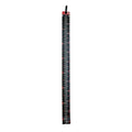 Portable Carp Fishing Measuring Tape – 110cm Waterproof PVC Fishing Measuring Tape Qme red