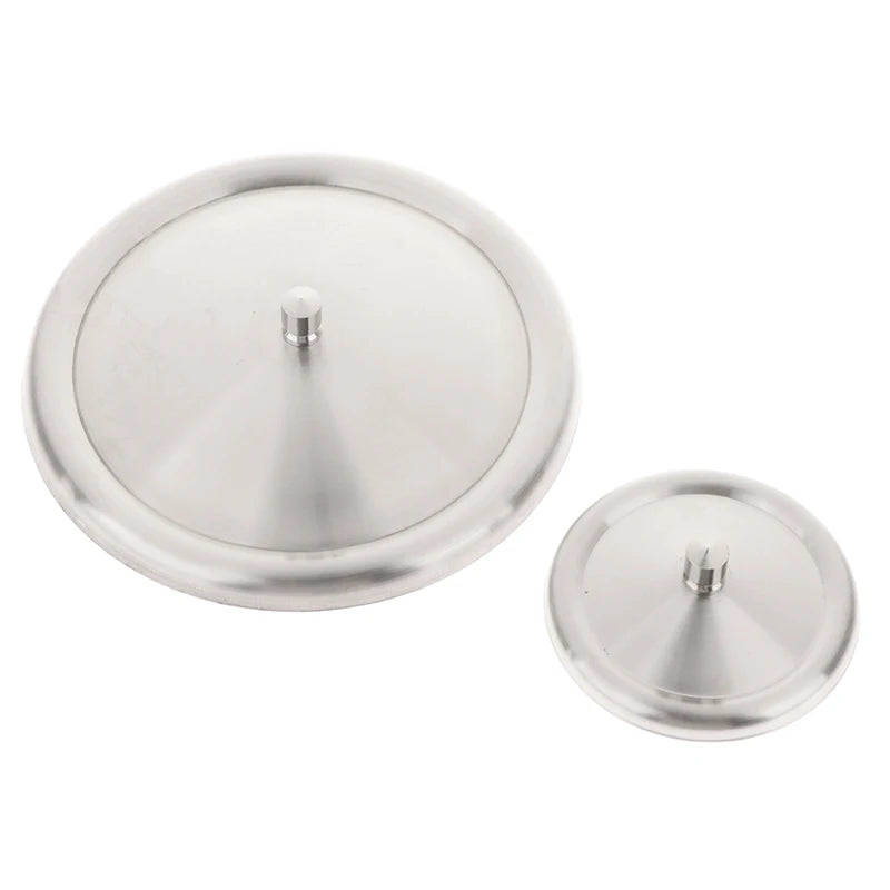Stainless Steel Cup Lids – Dust-Proof Mug Cover 7.5/14cm Cup Lids & Covers Qst