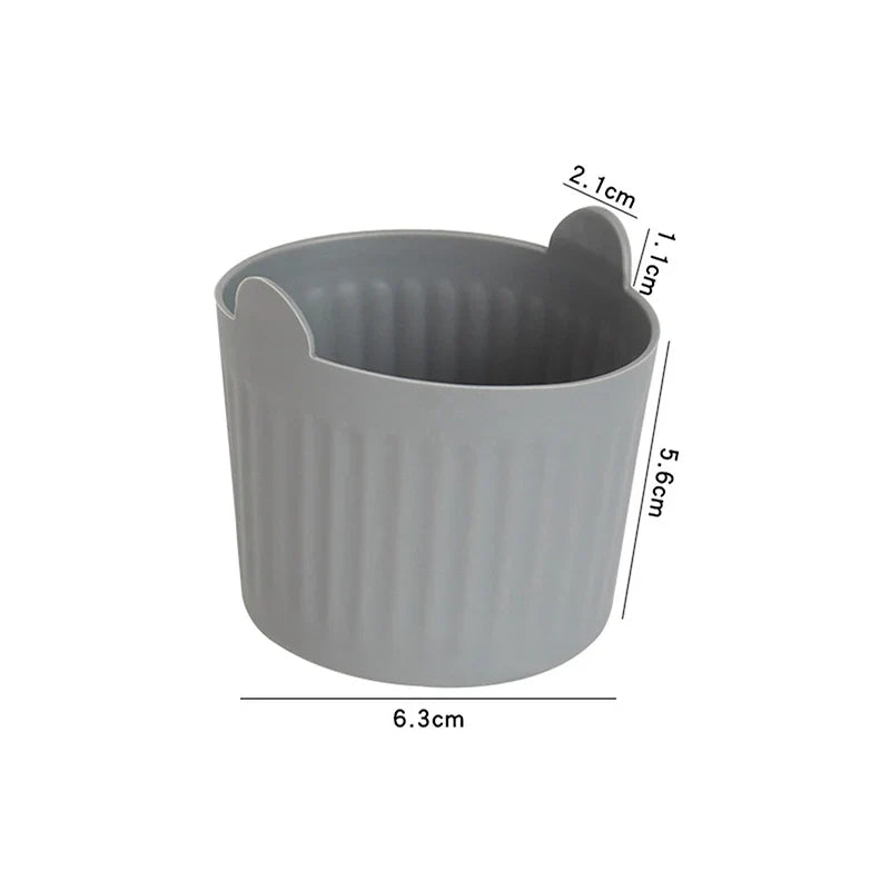 Wax Warmer Replacement Silicone Bowl – Non-Stick Heat-Resistant Wax Warmer Accessory Qme Gray
