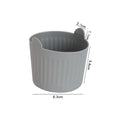 Wax Warmer Replacement Silicone Bowl – Non-Stick Heat-Resistant Wax Warmer Accessory Qme Gray