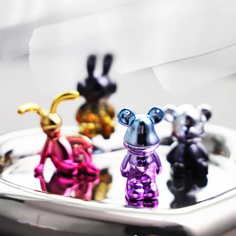 Cartoon Bear Car Center Console Ornaments – 9 Colors | ABS Car Interior Ornament Qme