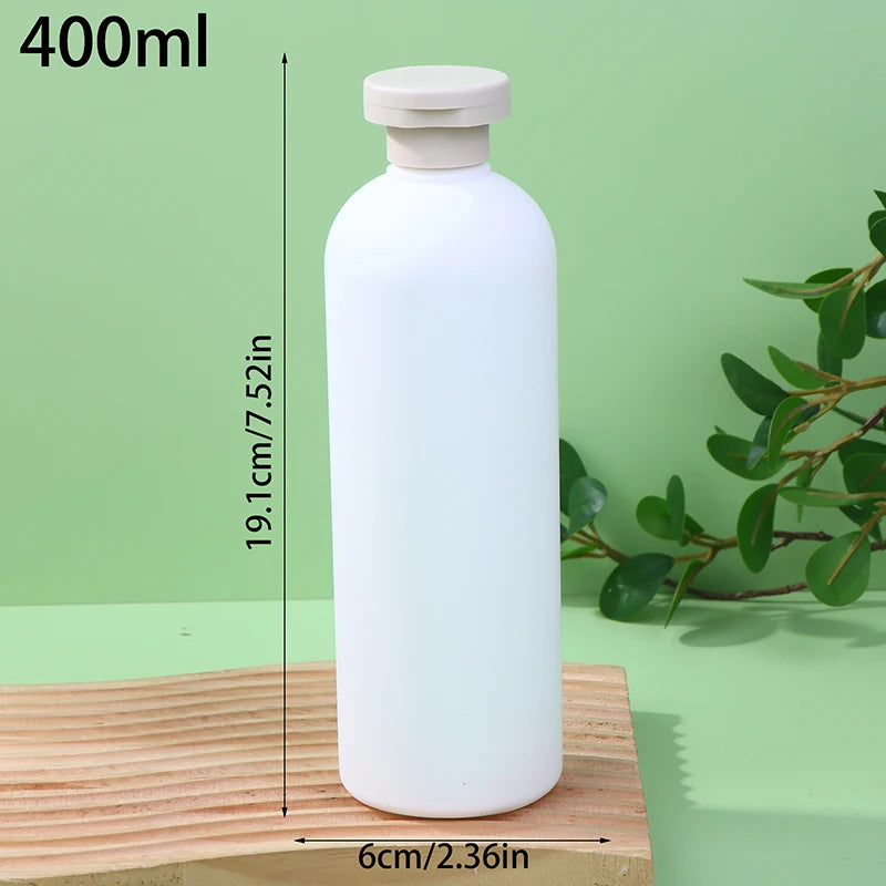 Refillable Travel Squeeze Bottles BPA-Free Flip Cap 200–500ml Travel Squeeze Bottles Qst 400ml