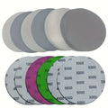 24-Pack 125mm Wet Dry Sanding Discs 800–5000 Grit Hook & Loop Sanding Disc Set Qme 24pcs
