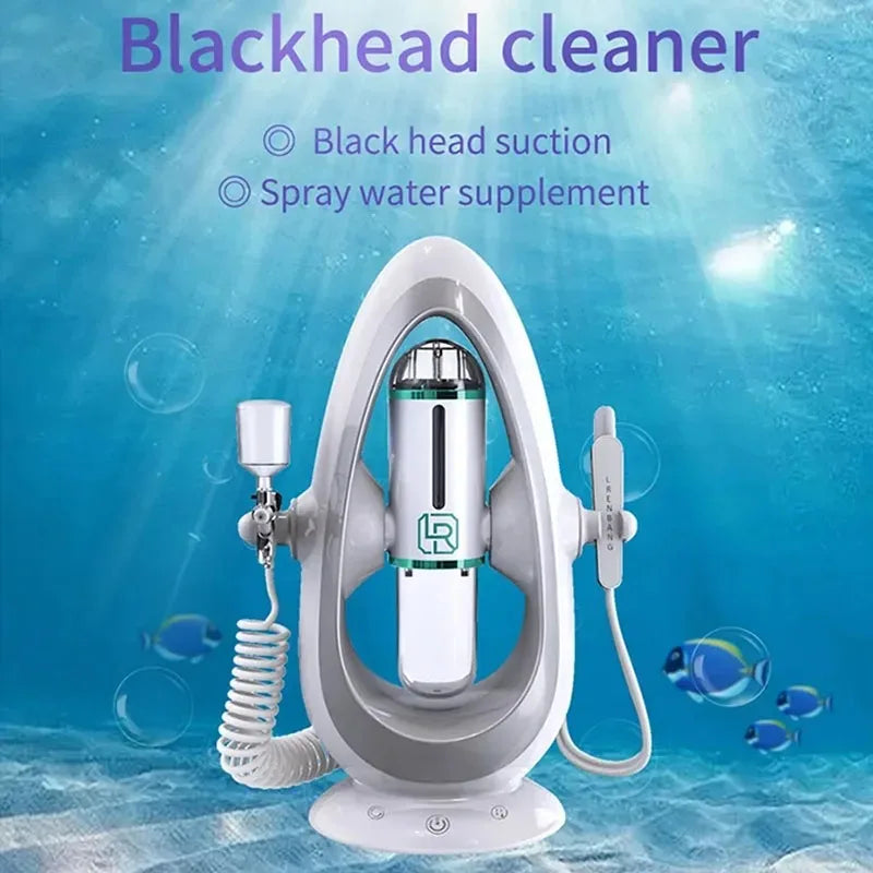 Hydra Dermabrasion Aqua Facial Device – Blackhead & Oxygen Jet Facial Beauty Device Qst