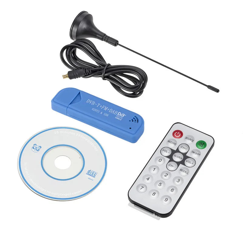 USB DAB+ DVB-T FM SDR Dongle Receiver Tuner Stick | Qme SDR Receiver Dongle Qme