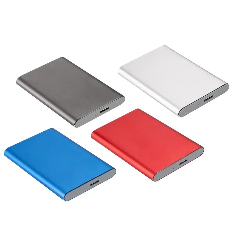 2.5" SATA USB 3.0 HDD SSD Enclosure – 5 Gbps Metal Case HDD SSD Enclosure Qme black 500GB