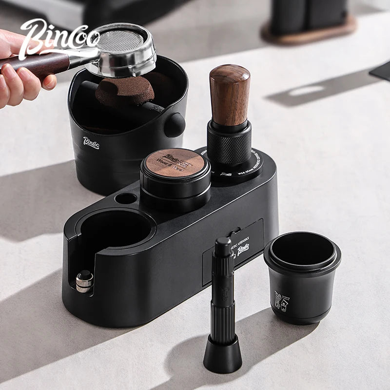 Bincoo 51–58mm Espresso Tamping Station & Distributor Leveler Espresso Tamping Station Qst