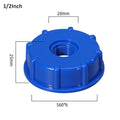 IBC Tote S60x6 Garden Hose Adapter – Food-Grade Plastic IBC Tank Adapter Qme A