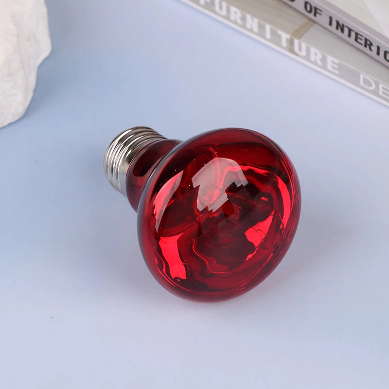 E27 UVA Reptile Heat Bulb 25–100W for Reptiles & Amphibians Reptile Heat Bulb Qst