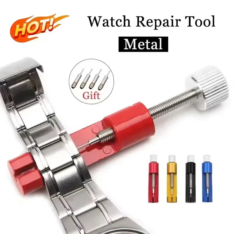 Metal Watch Strap Link Pin Remover & Repair Tool | 16 Colors Watch Repair Tool Qme