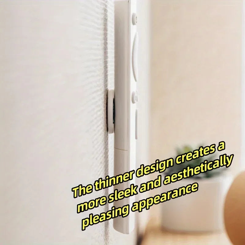 Magnetic Remote Control Holder Wall Mount | Strong Adhesive Wall Mount Organizer Qme