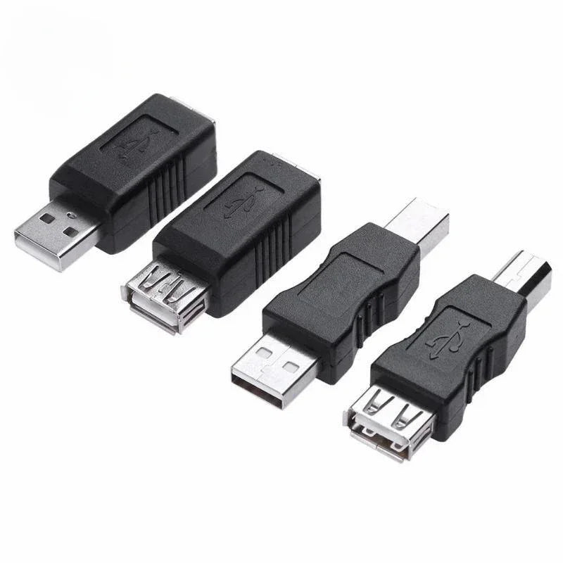 USB 2.0 Male to Female Type-B Printer Adapter Connector USB Printer Adapter Qme