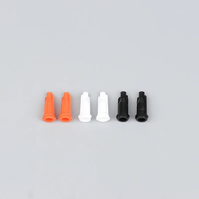 Plastic Syringe Tip Caps – 100 pcs Dispensing Needle Plugs Dispensing Needle Caps Qme