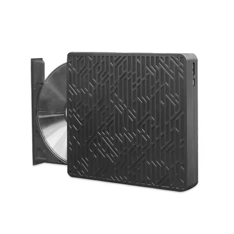 USB 3.0 Slim External Optical Drive DVD CD-RW & TF Reader External Optical Drive Qme