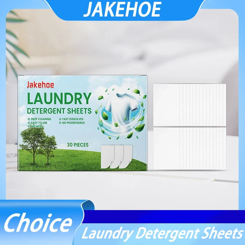 Laundry Detergent Sheets – Fast-Dissolve Stain Removing Tablets Laundry Detergent Sheets Qme