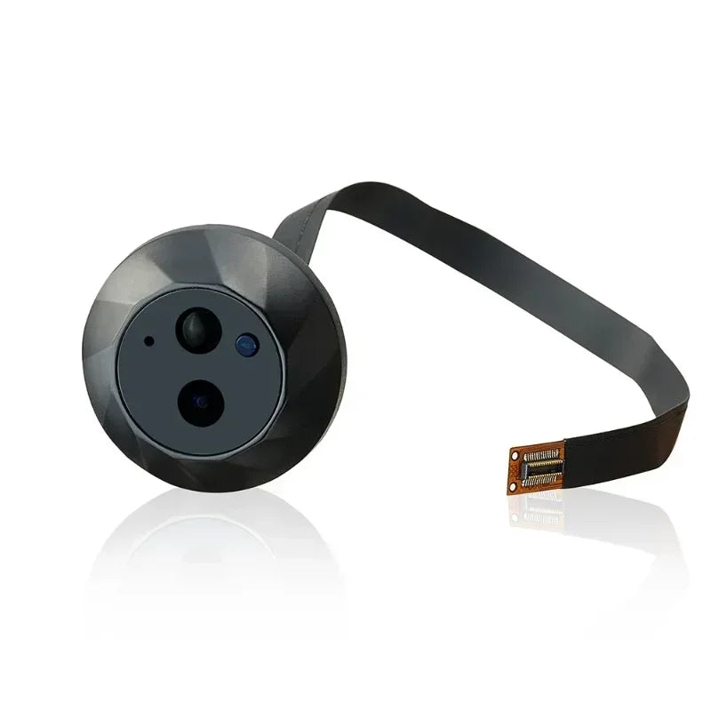 WiFi Door Peephole Viewer 4.3" IPS Screen & Wireless Doorbell Smart Peephole Camera Qme