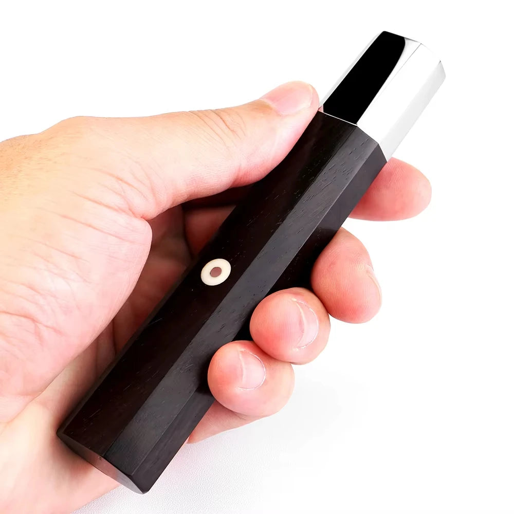 Japanese Chef Knife Ebony Octagonal Handle – DIY Replacement Knife Handle Qst