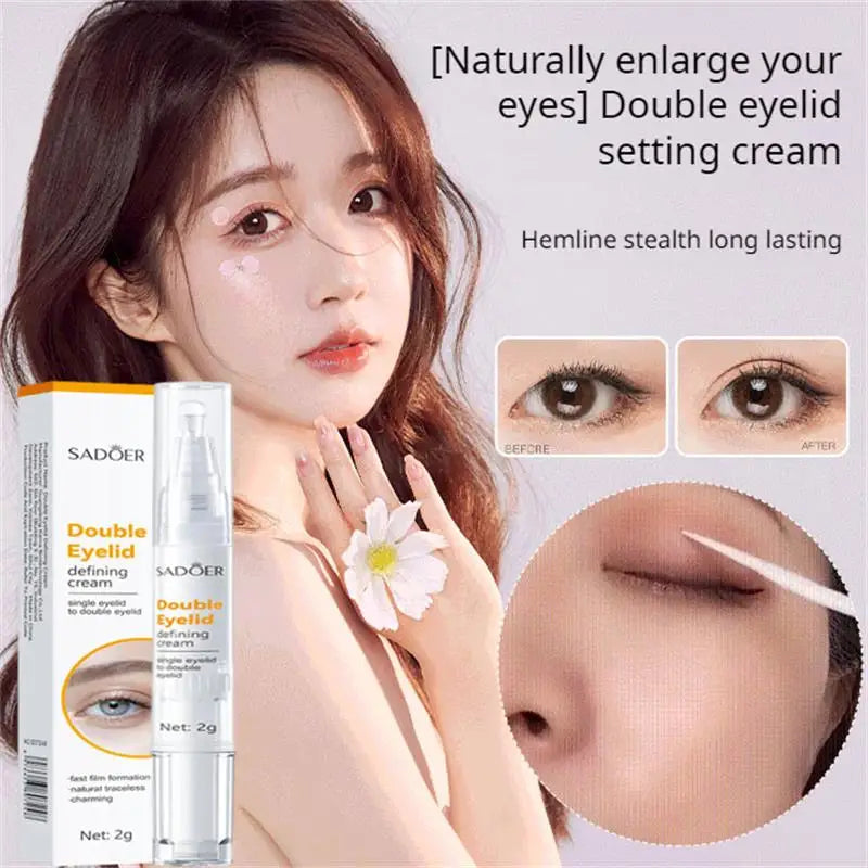 Invisible Double Eyelid Shaping Cream – Waterproof | Qme Eyelid Shaping Cream Qme