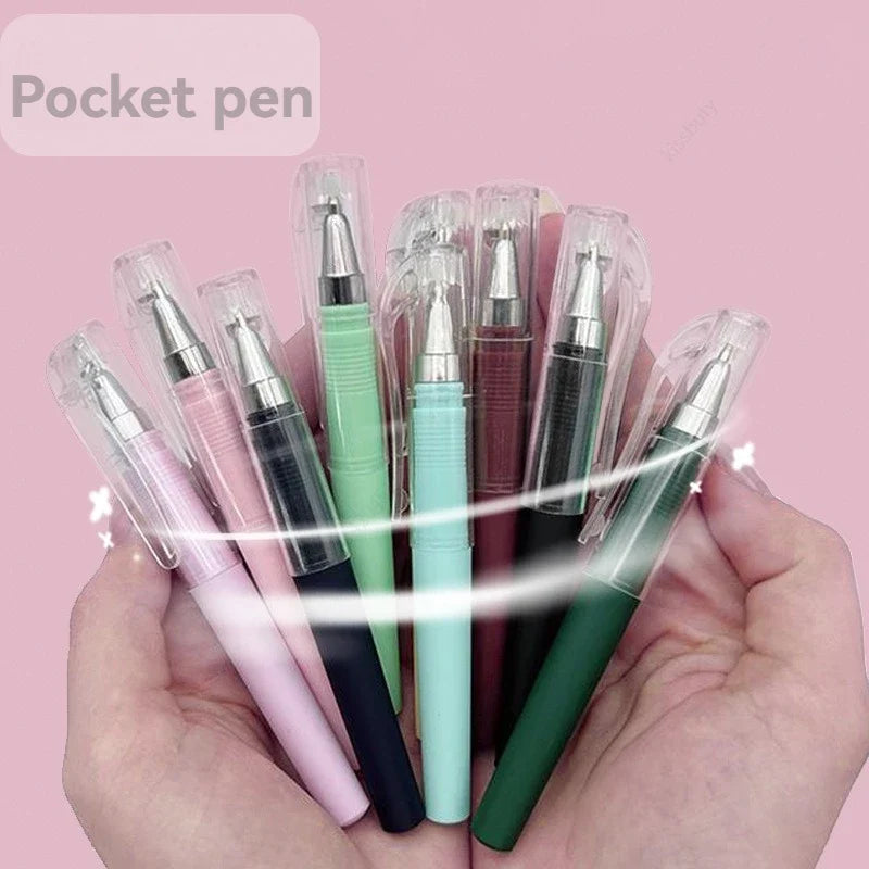Black Gel Pen Refills 0.5mm – Portable Office & School Use Gel Pen Refills Qme