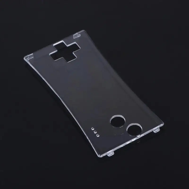 Game Boy Micro Transparent Clear Front Faceplate Cover GBM Console Faceplate Cover Qme