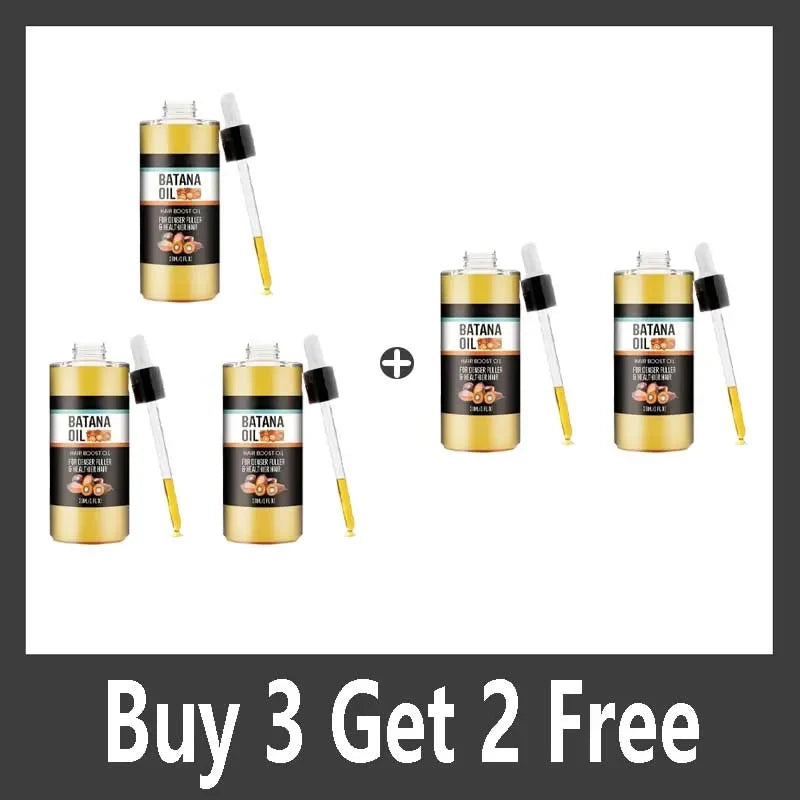 Batana Oil Hair Strengthening Spray – Natural Formula 30ml Hair Treatment Spray Qme Buy 3 Get 2 Free