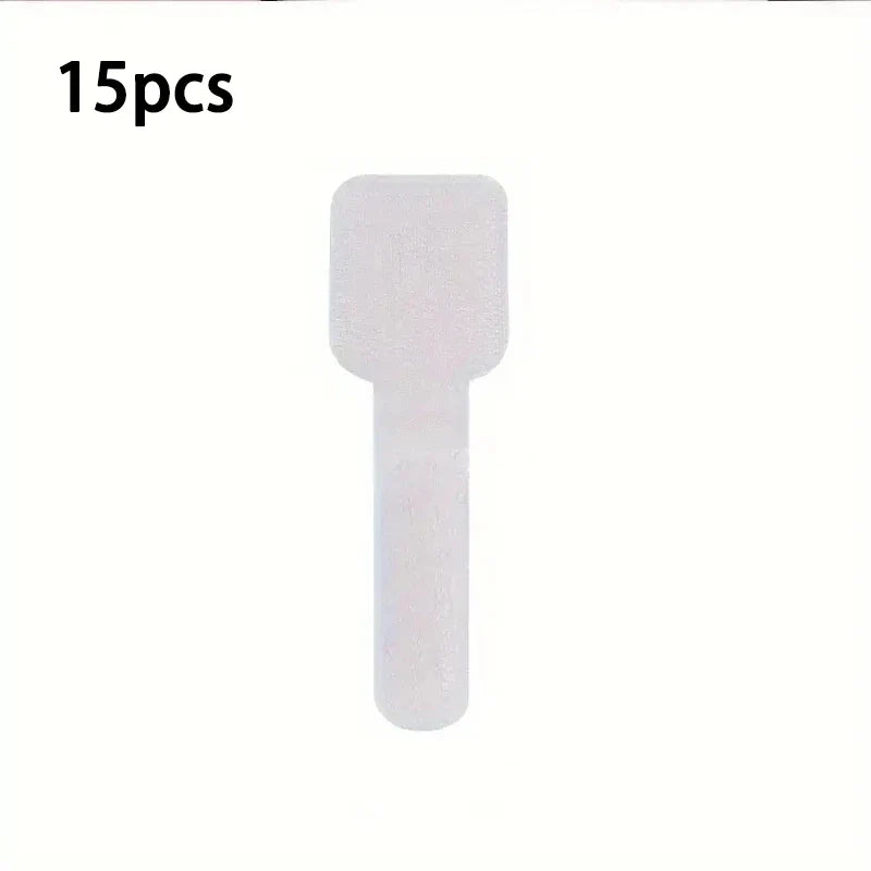15pcs Nylon Cable Organizer Wire Winder USB Management Ties Cable Organizer Set Qme 15PCS