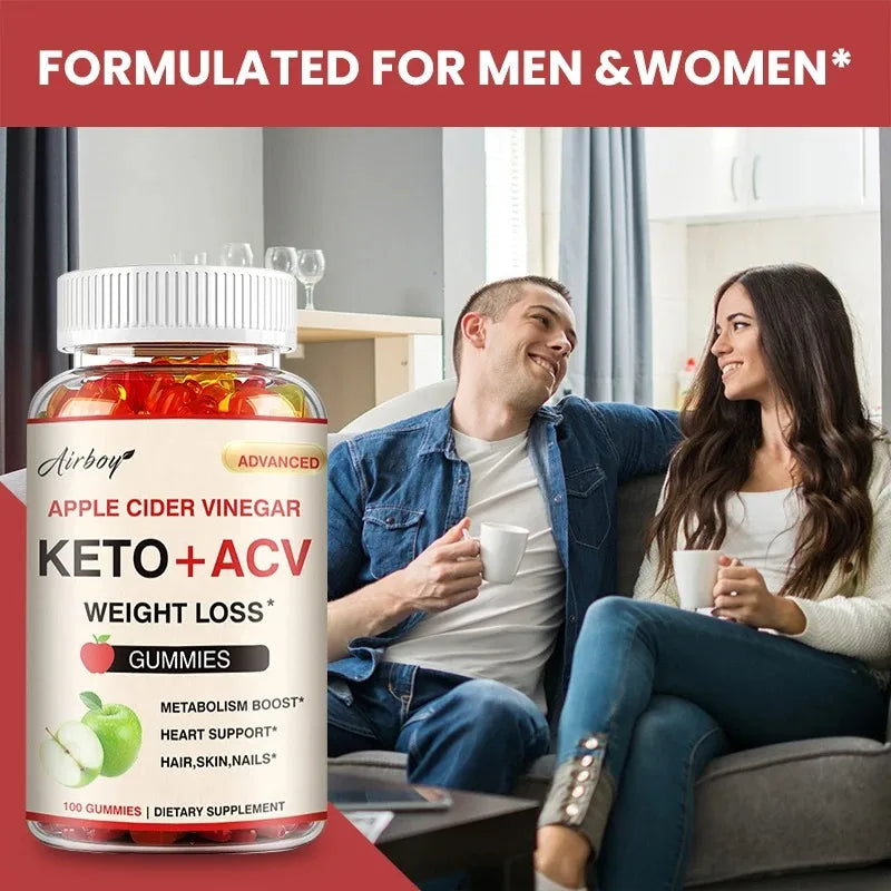 Keto + ACV Gummies – Metabolism, Digestion & Energy Dietary Supplement Gummies Qst