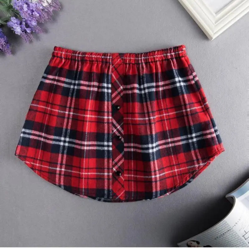 Women's Detachable Fake Shirt Hem Underskirt | S-5XL, 7 Colors Detachable Underskirt Qme RD 5XL