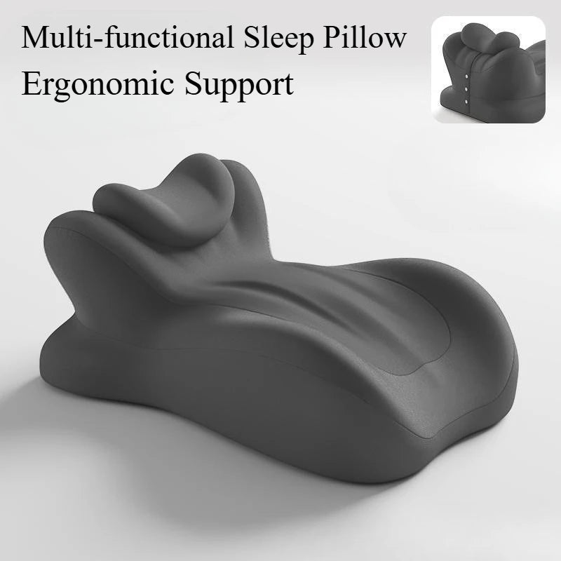 Memory Foam Wedge Pillow – Neck, Leg & Reading Ergonomic Support Wedge Support Pillow Qst