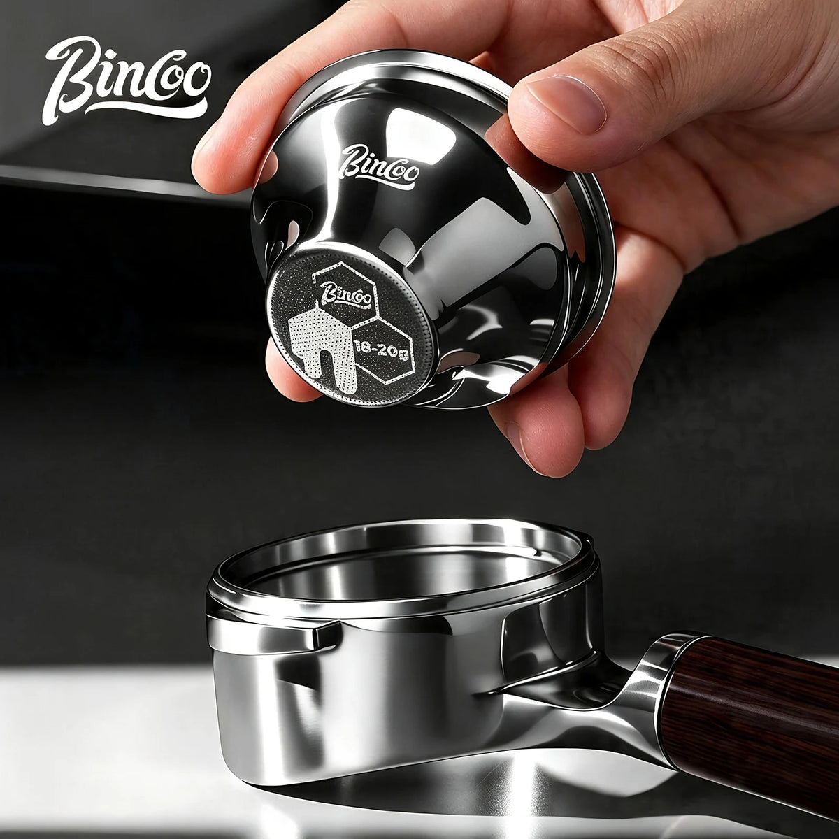 Bincoo 58mm Bottomless Portafilter Basket – Stainless Steel Portafilter Basket Qst