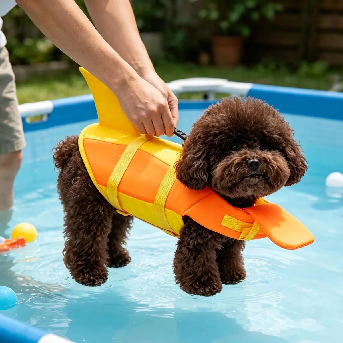 Dog Life Jacket – Quick-Dry Flotation Vest with Handle Dog Swim Vest Qme